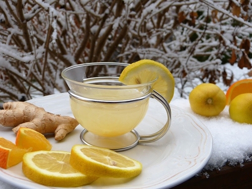 Wedang Jahe Lemon